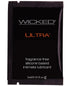 Wicked Sensual Care Ultra Silicone Based Lubricant - .1 oz Fragrance Free